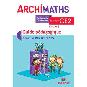 Archimaths CE2 (2018) - Version fichier - Guide pédagogique avec CD-Rom