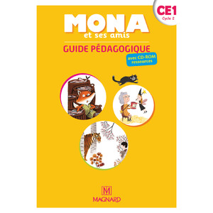 Mona et ses amis CE1 (2018) - Banque de ressources sur CD-Rom avec guide pédagogique papier