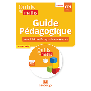 Outils pour les Maths CE1 (2019) - Banque de ressources du fichier sur CD-Rom avec guide pédagogique papier