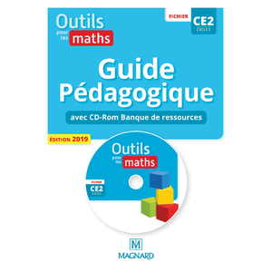 Outils pour les Maths CE2 (2019) - Banque de ressources du fichier sur CD-Rom avec guide pédagogique papier