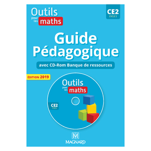 Outils pour les Maths CE2 (2019) - Banque de ressources du manuel sur CD-Rom avec guide pédagogique papier