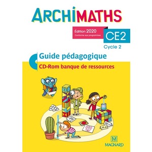 Archimaths CE2 (2020) - Guide pédagogique papier + Banque de ressources à télécharger