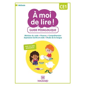 À moi de lire ! CE1 (2021) - Banque de ressources du fichier sur CD-Rom avec guide pédagogique papier