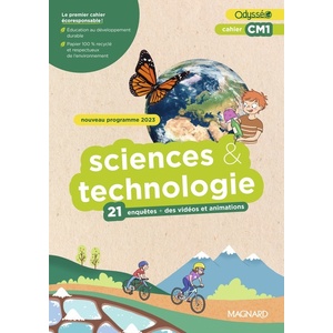 Cahier Odysséo Sciences et Technologie CM1 (2024)