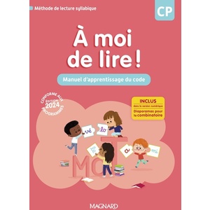 À moi de lire ! CP (2024) - Manuel d'apprentissage du code