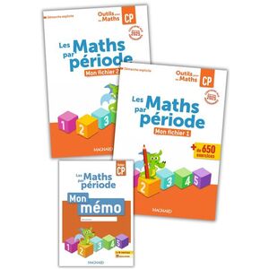 Outils pour les Maths CP par période (2025) - Fichier 1 + Fichier 2 + Mémo