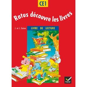 CE1 - RATUS découvre les livres - Méthode de lecture - Élève - Ed. 1995