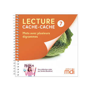 Lecture cache-cache - Livre 7 - Digrammes mélangés