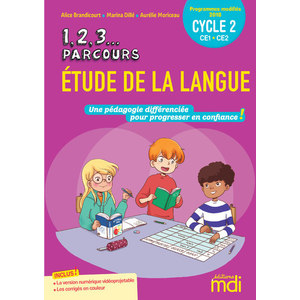 1,2,3 Parcours... Étude de la langue - Fichier à photocopier CE