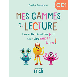Mes gammes de lecture - Cahier CE1