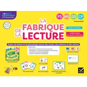 PS - MS - GS - CP - Français - 12 jeux pour la classe - Ed. 2023