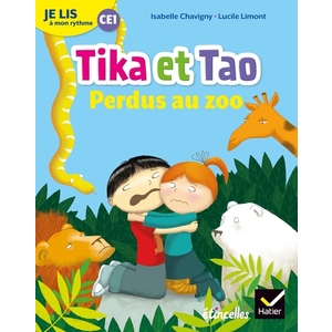 CE1 - Je lis à mon rythme avec Tika et Tao - Perdus au zoo - Ed. 2019