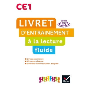 CE1 - Livret d'entrainement à la lecture fluide - Ed. 2019