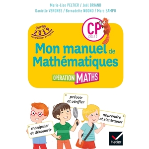 CP - Mon Manuel de mathématiques - Ed. 2019