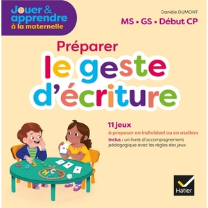 PS, MS, GS Éd 2021 - Boite de jeux le geste d'écriture