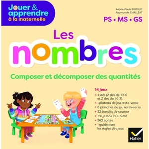 PS, MS, GS - Les nombres - Boite de jeux - Ed. 2021