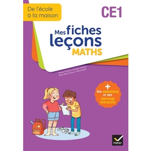 CE1 - Mes fiches leçons de maths- Cahier et exercices numériques - Ed. 2022