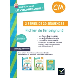 CM - Vocabulaire - Fichier de l'enseignant - Ed. 2024