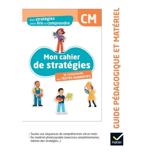 CM - Stratégies pour apprendre à comprendre un texte narratif- Guide pédagogique - Ed. 2024