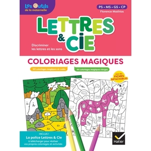 PS-MS-GS-CP - coloriages magiques - Fichier photocopiable - Ed. 2024