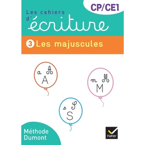 CP-CE1 - Cahier 3 Les majuscules - Ed. 2025