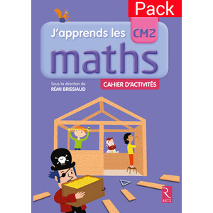 J'apprends les maths CM2 - Pack de 6 cahiers d'activités - édition 2017