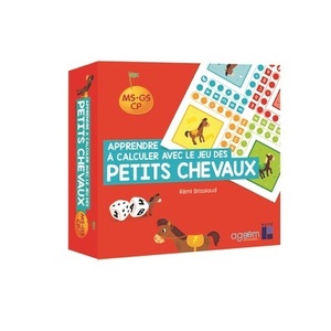 Boite - Apprendre à calculer avec le jeu des petits chevaux - MS-GS-CP