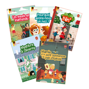 5 albums de premières lectures - Série 1 (Pack de 5 x 1 ex)