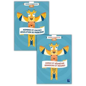 CE1 - Cahiers d'exercices en deux volumes