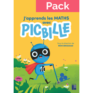 J'apprends les maths avec Picbille CP - Fichier de l'élève en 1 volume - éd. 2025 - Pack de 10 ex