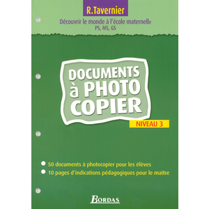 DECOUVRIR LE MONDE NIVEAU 3 PS/MS/GS REPROFICHES