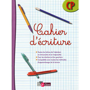 CAHIER D'ECRITURE CP ED.2009