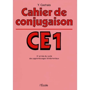 CAHIER DE CONJUGAISON CE1 COCHAIS