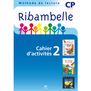 RIBAMBELLE CP serie bleue 2008 CAHIER ACT 2+LIVRET ENT LECT 2
