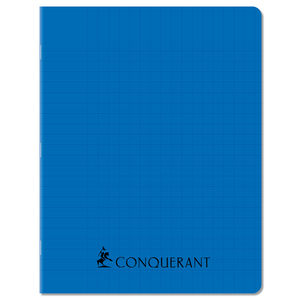 CAHIER PP BLEU 17X22 96P SÉYÈS 70G PIQURE