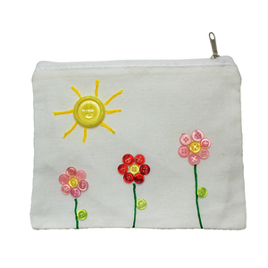 6 TROUSSES MAQUILLAGE 100% COTON ?CRU