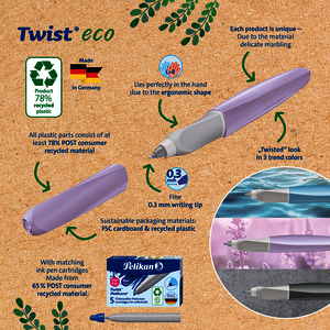1 ROLLER CARTOUCHE TWIST ECO