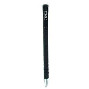 STYLO BILLE RETRACTABLE NOIR POINTE MOY.GRIP