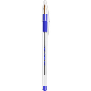 CRISTAL GRIP STYLO BILLE MOYENNE BLEU