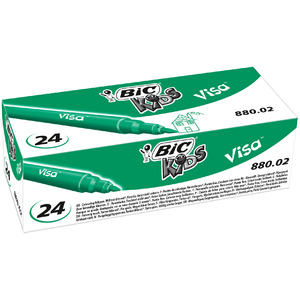 BIC VISA 880 FEUTRE VERT FONCÉ