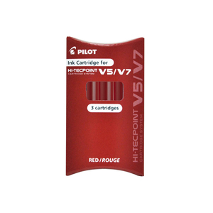 V5 V7 RECHARGEABLE BEGREEN 3 RECHARGES V5/V7 ROUGE