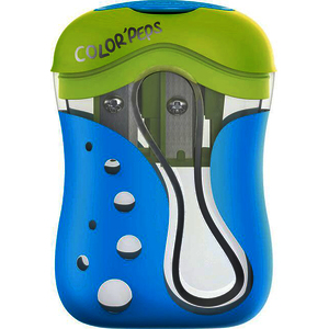 1 TAILLE-CRAYONS COLORPEPS 2 TROUS