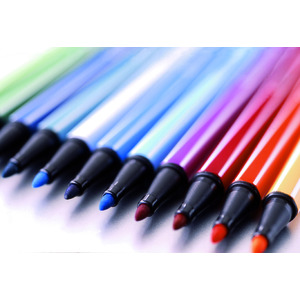 PEN 68 15 FEUTRES COLORIS PASTELS ASSORTIS