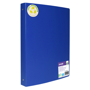 ECO-GREEN CLASSEUR PP RECYCLÉ 32X25 D40 COLORIS BLEU