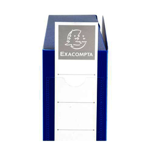 BO?TE DE CLASSEMENT POLYPRO DOS 60 BLEU