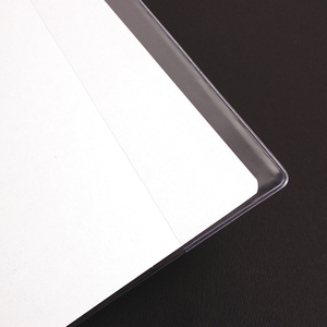 PROTÈGE-CAHIER PLASTIQUE 24X32 CRISTAL INCOLORE 22/100È