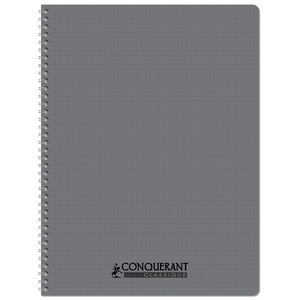 CAHIER PP ASSORTIS 21X29,7 100P 5X5 90G RELIURE INTÉGRALE