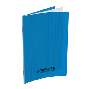 CAHIER PP BLEU 17X22 48P SÉYÈS 90G PIQURE