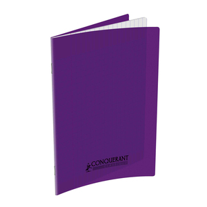 CAHIER PP VIOLET 17X22 60P SÉYÈS 90G PIQURE