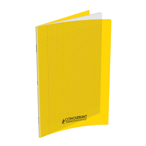 CAHIER PP JAUNE 24X32 48P SÉYÈS 90G PIQURE